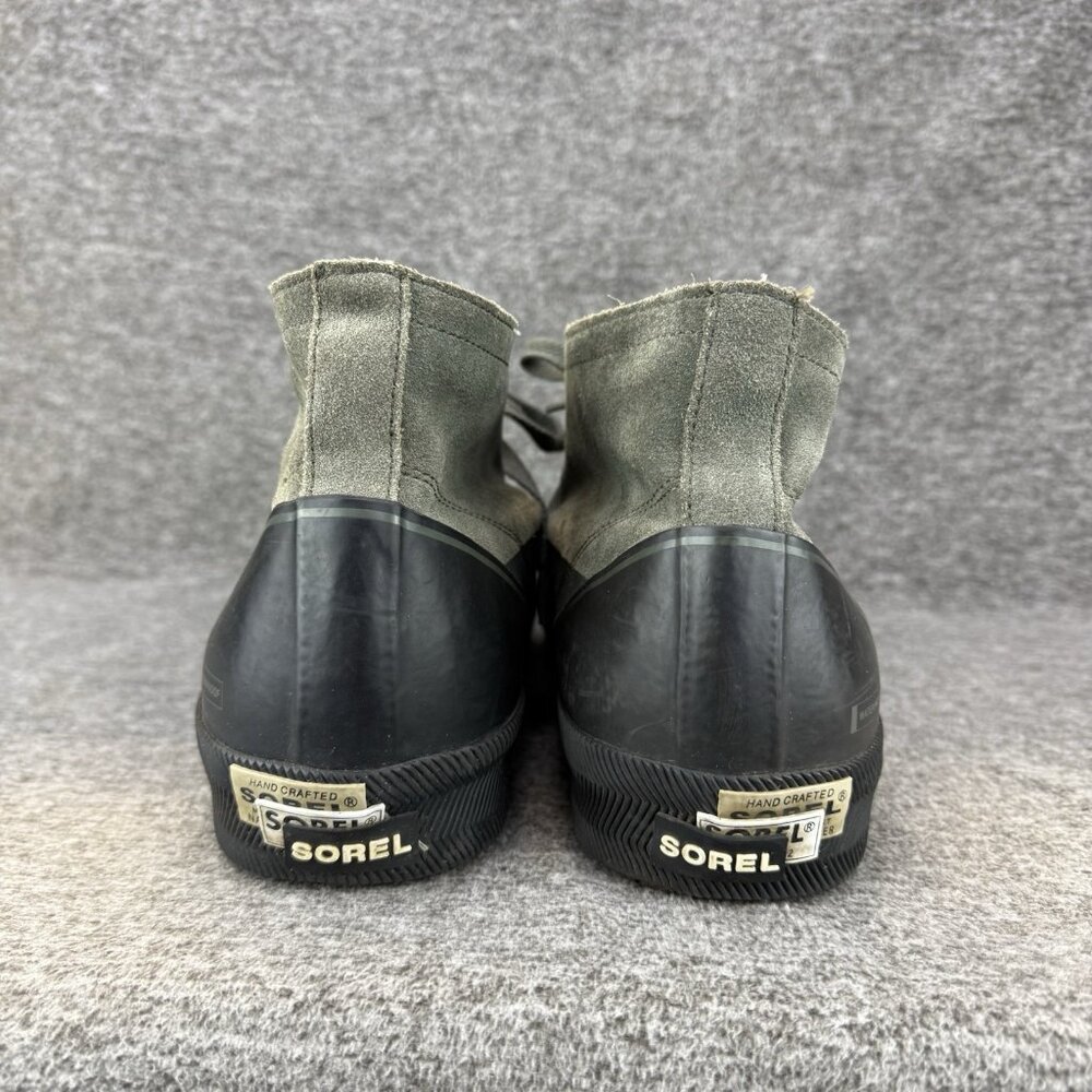 ✅Men’s 14 Sorel Grit Sneaker Chukka Alpine Tundra Sneaker Black Grey Waterproof - Picture 8 of 9